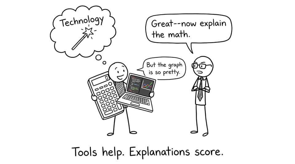 Tools help. Explanations score.