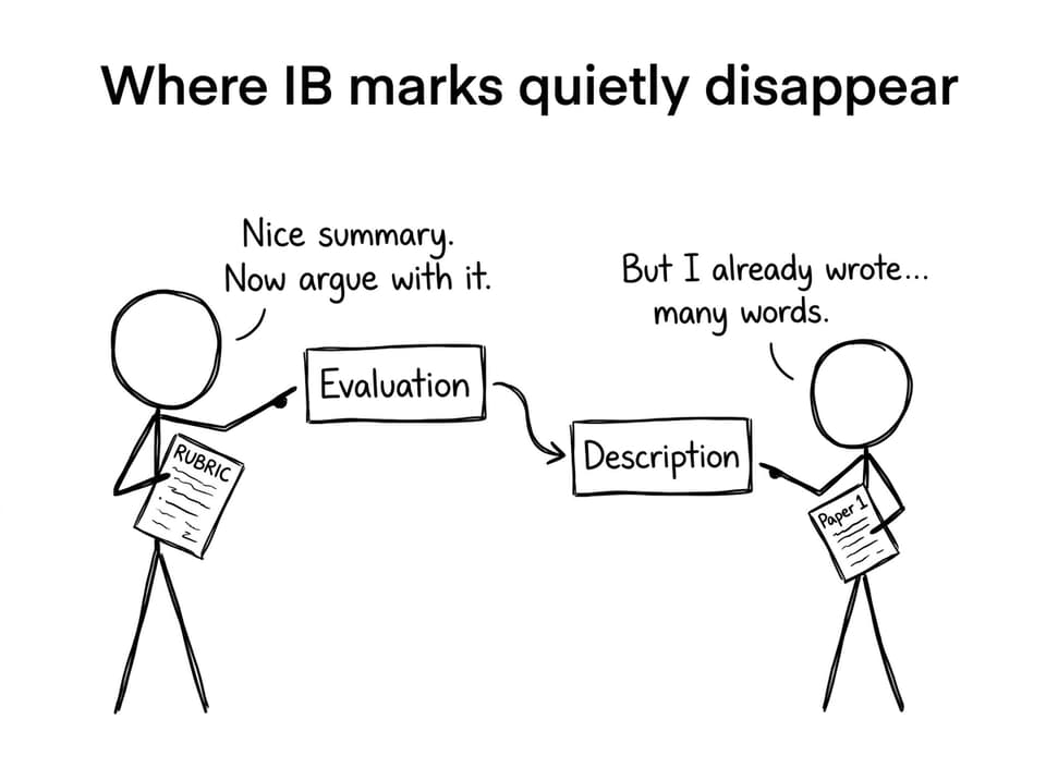 Where IB marks quietly disappear