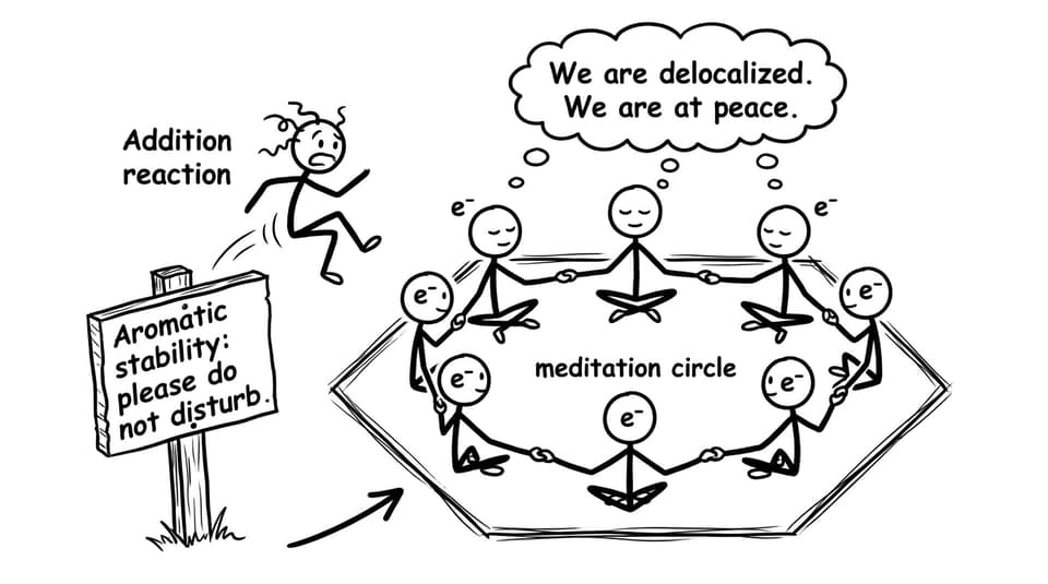 Aromatic meditation comic