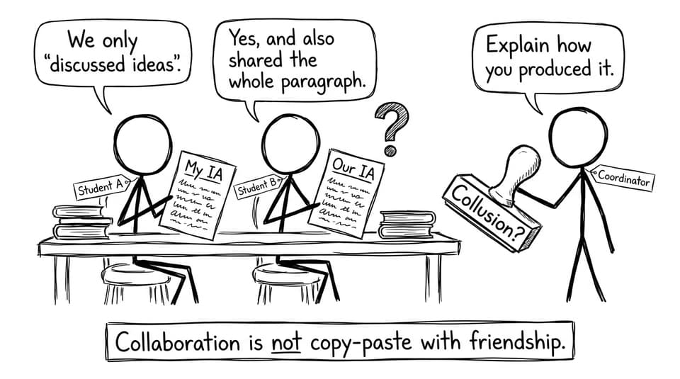 Collusion vs collaboration joke