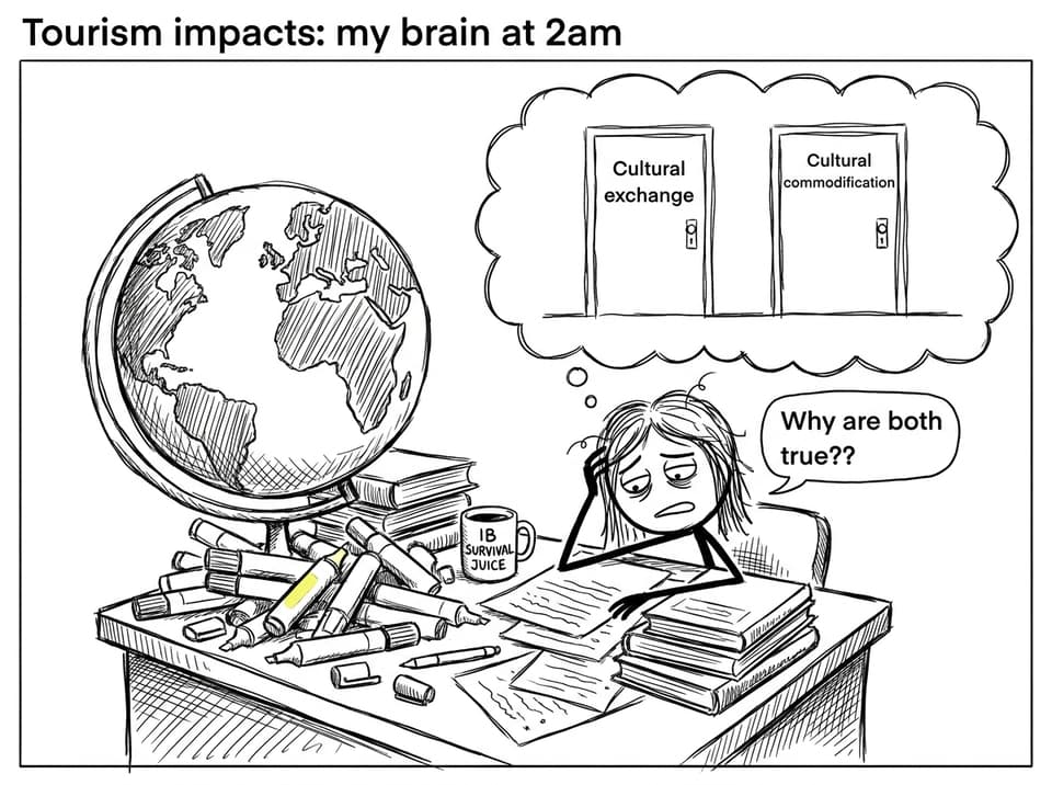 Tourism impacts: my brain at 2am