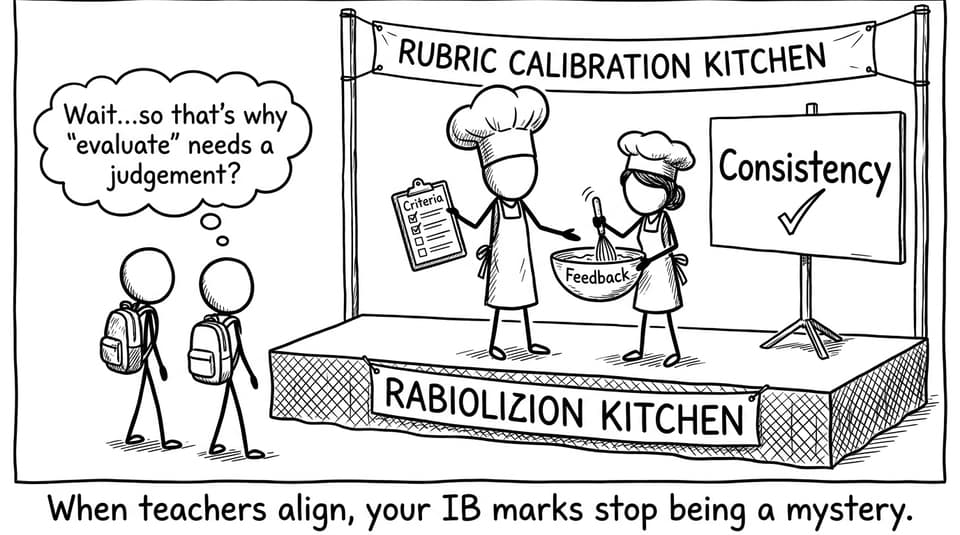 Rubric cooking show