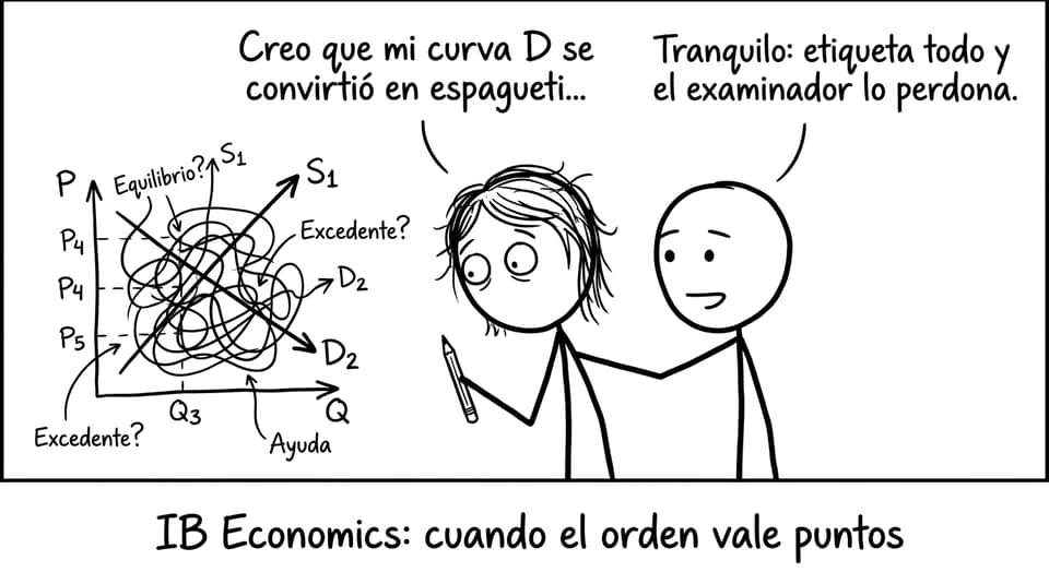 Un diagrama convertido en espagueti, con una lección de etiquetas