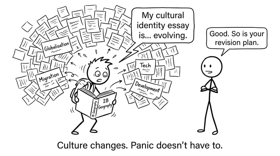 Culture changes. Panic doesn't have to.