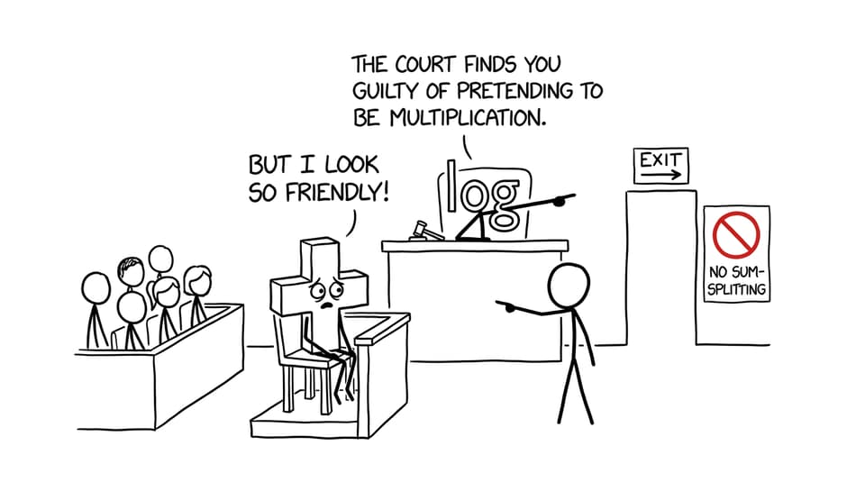 A plus sign is prosecuted for pretending to be multiplication