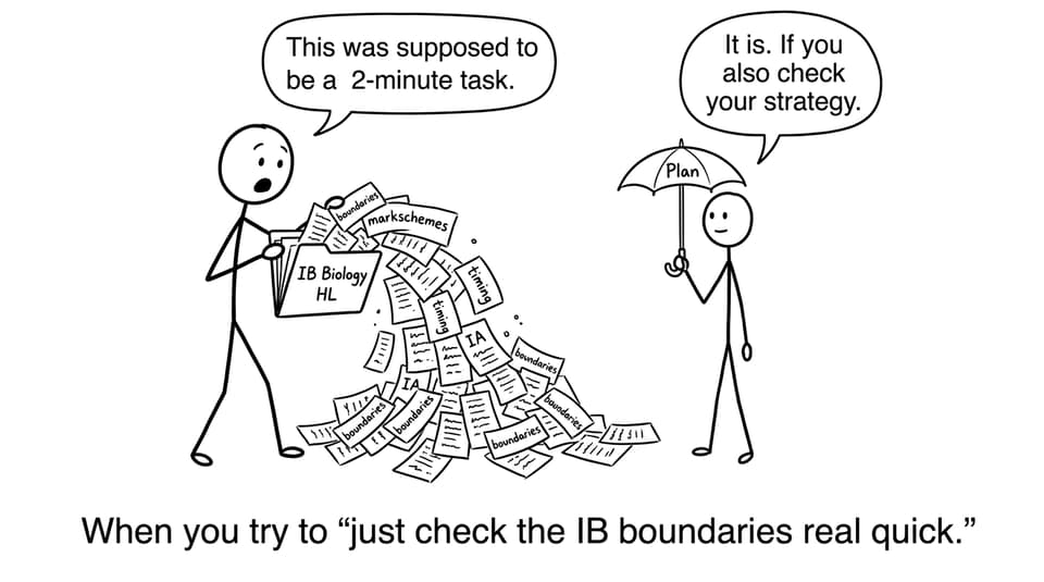 When you try to 'just check the IB boundaries real quick.'