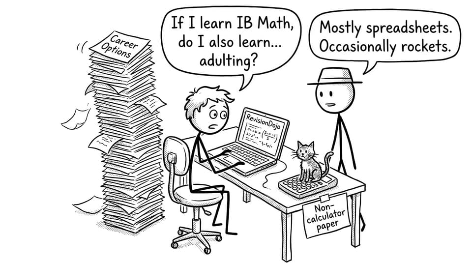 IB Math and “adulting” comic