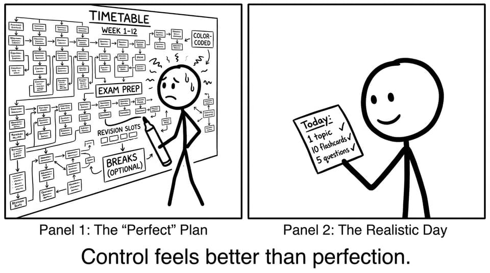 Planning vs a tiny checklist
