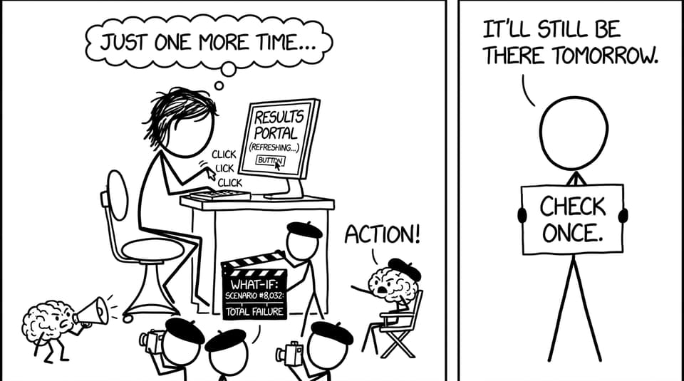 Student vs brain movie studio on results day