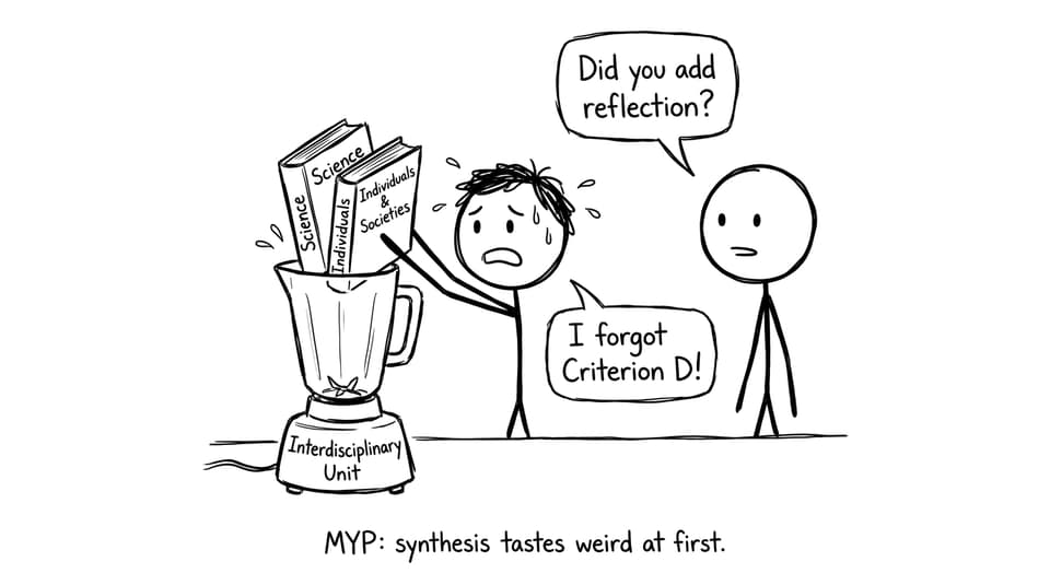 MYP blender joke comic