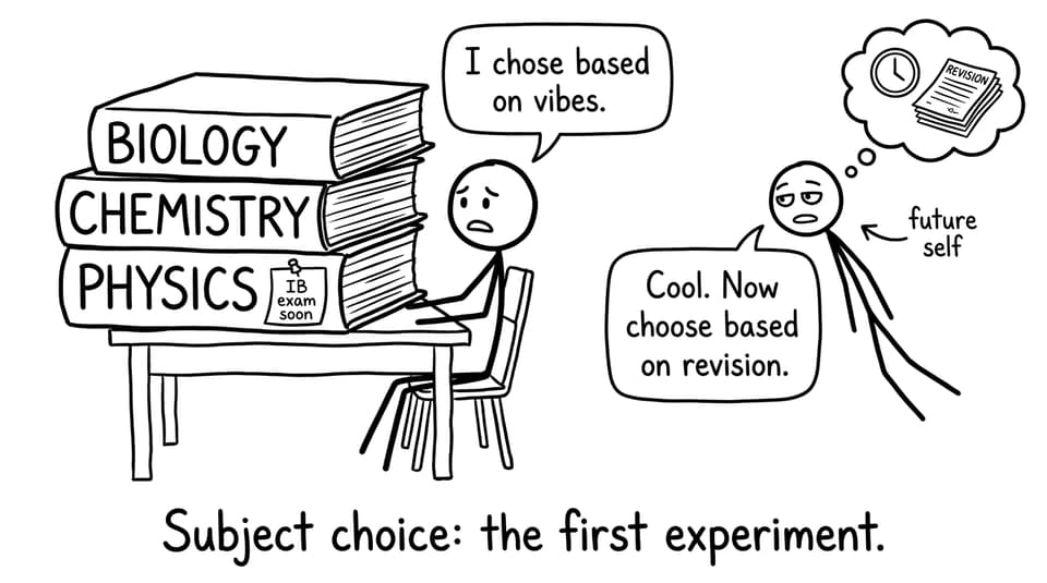IB science decision fatigue comic