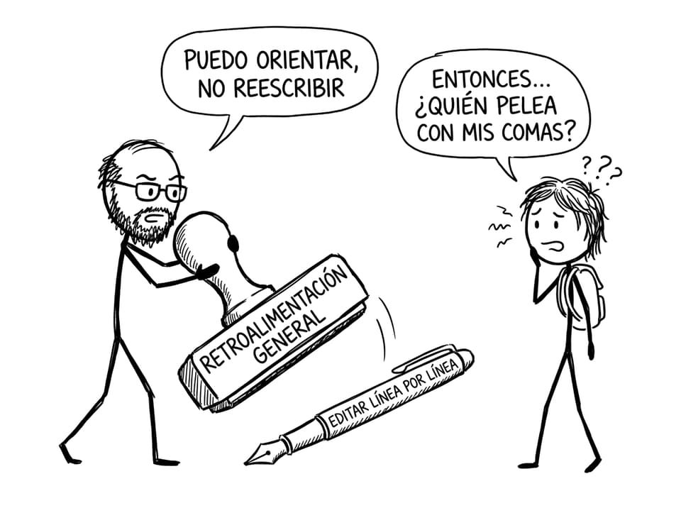Profesor vs comas