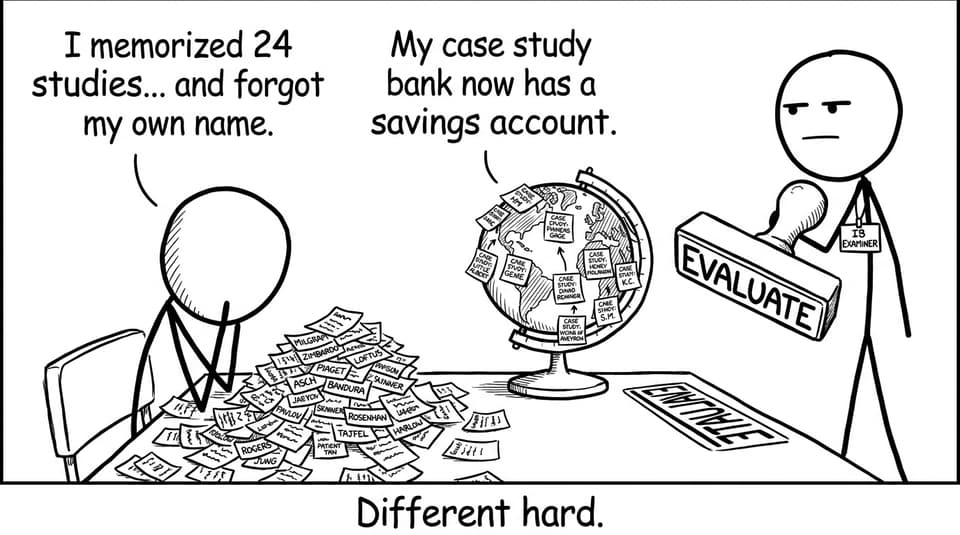 Comic about different kinds of difficulty