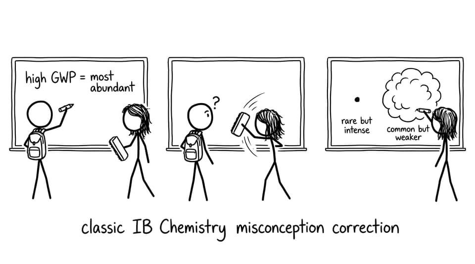 Rare but intense misconception correction