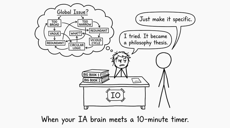 Student vs global issue spiral