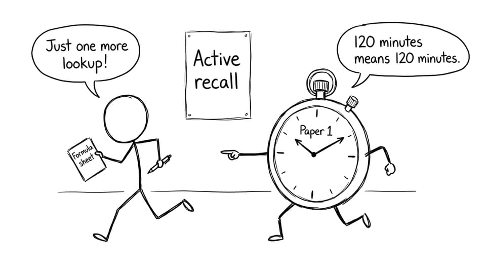 Stopwatch vs lookup habit