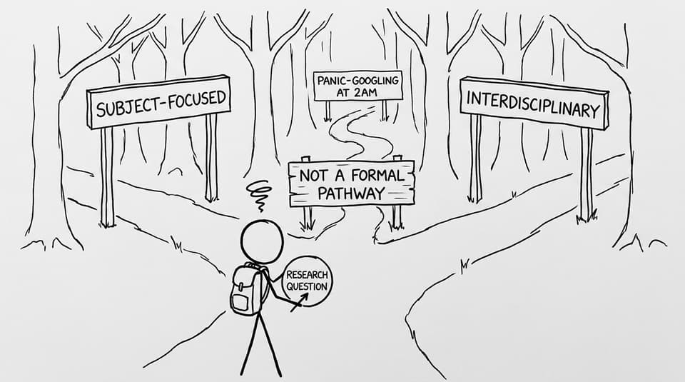 Two pathways (and the fake third one)