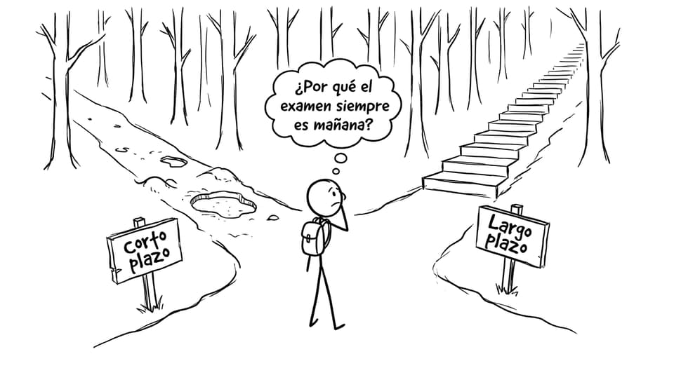 Comic: corto plazo vs largo plazo