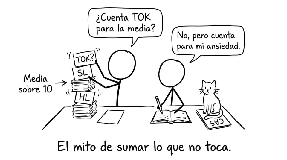 TOK y ansiedad, humor