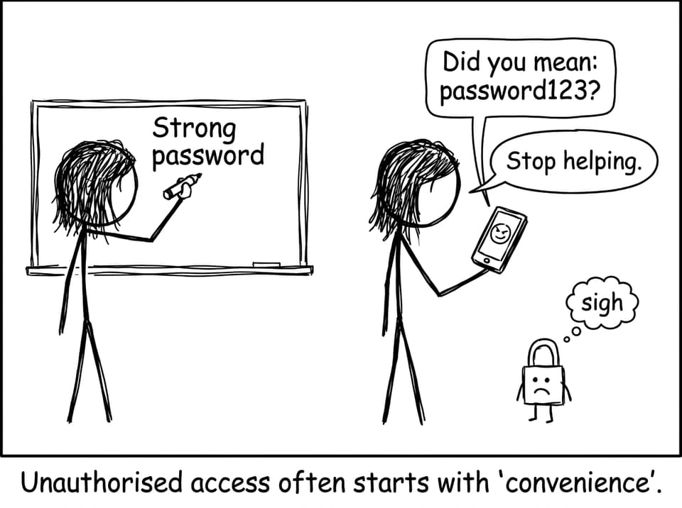 Password comic