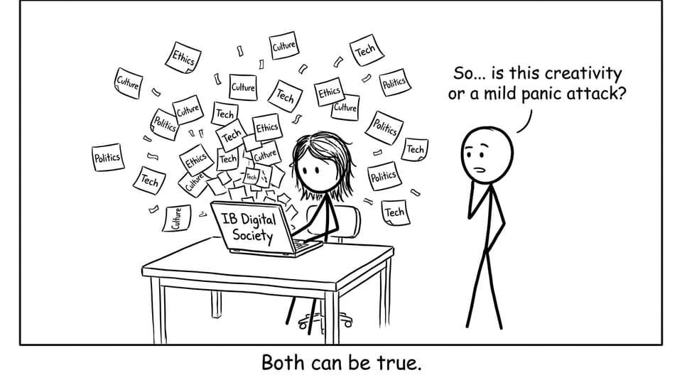 IB student creativity panic