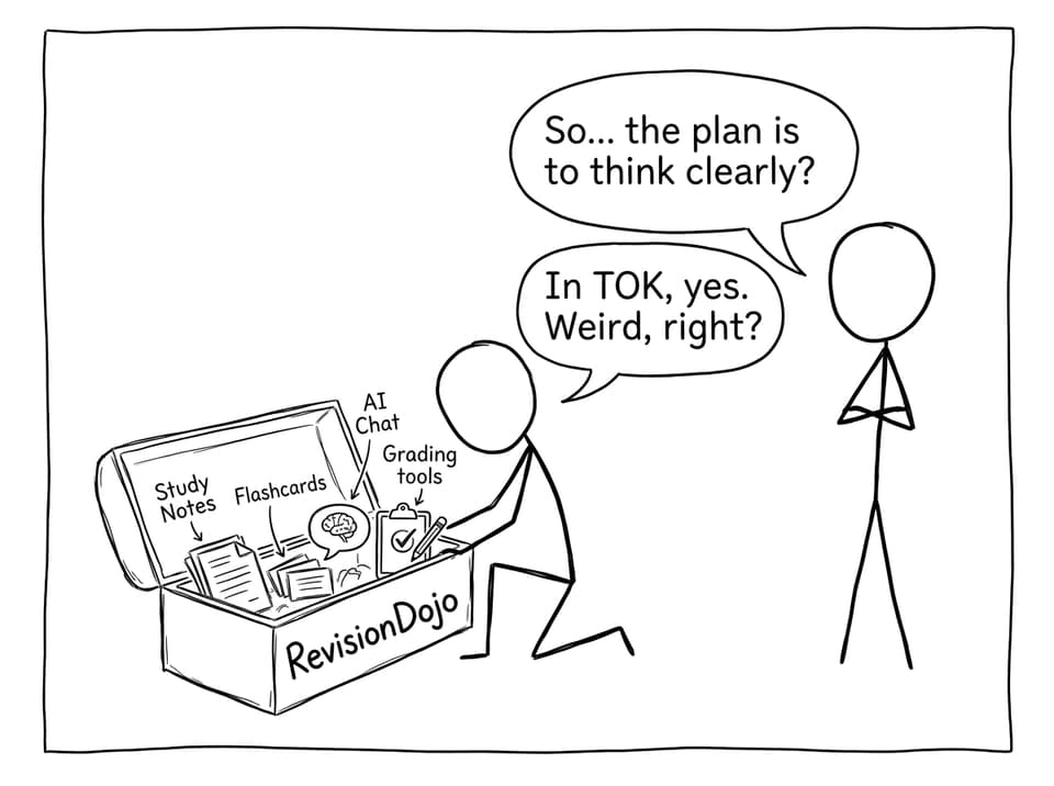 A RevisionDojo toolbox for TOK survival