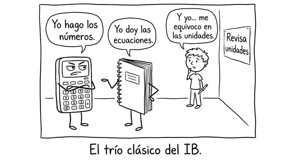 Calculadora y cuadernillo discuten
