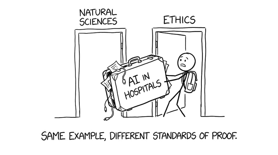 Same example, different standards of proof