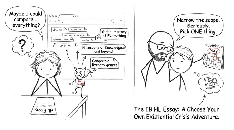 Student vs the “Too Broad” gremlin