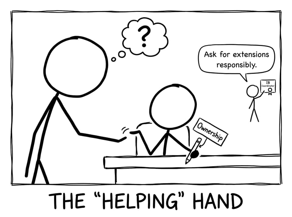 Ownership pencil joke in XKCD style