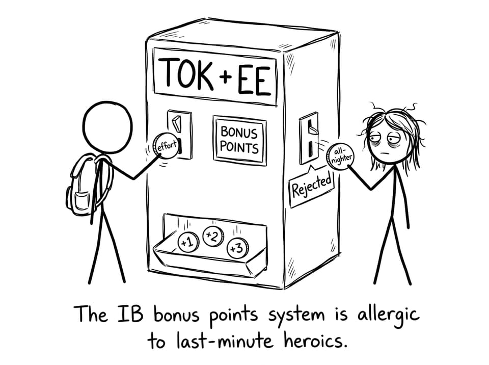 Bonus points vending machine joke
