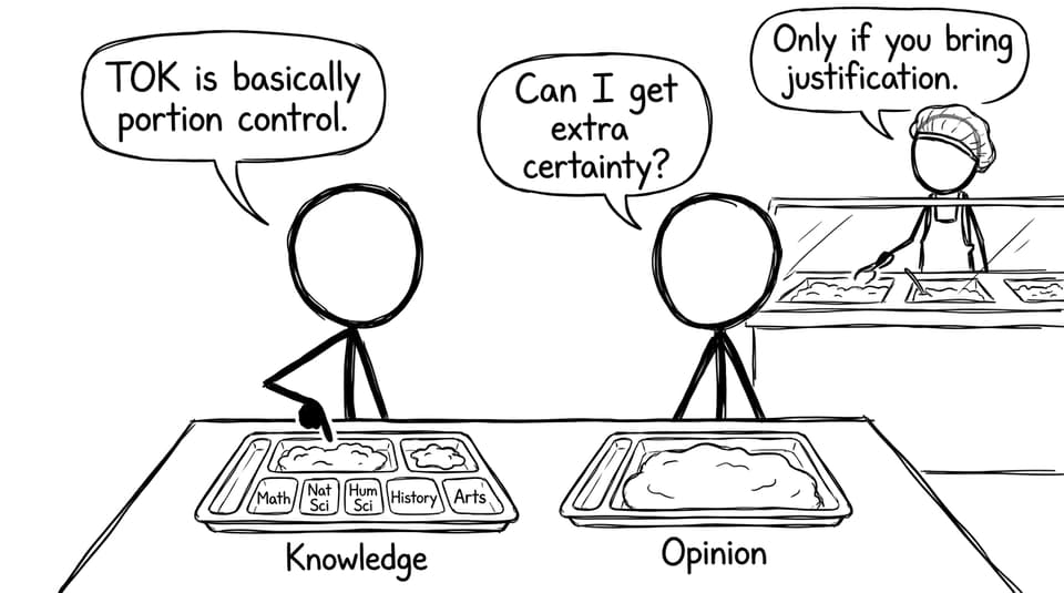 TOK is basically portion control