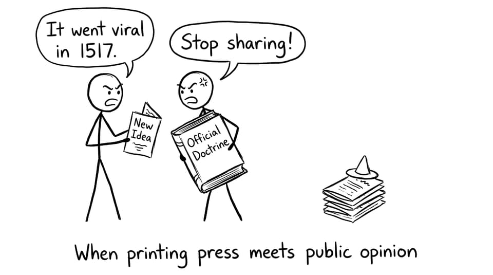 Pamphlets vs authority