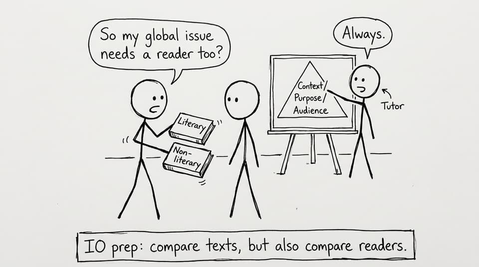 IO practice compares readers