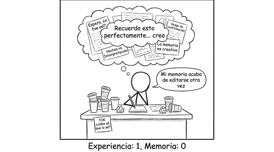 Estudiante y memoria que se edita