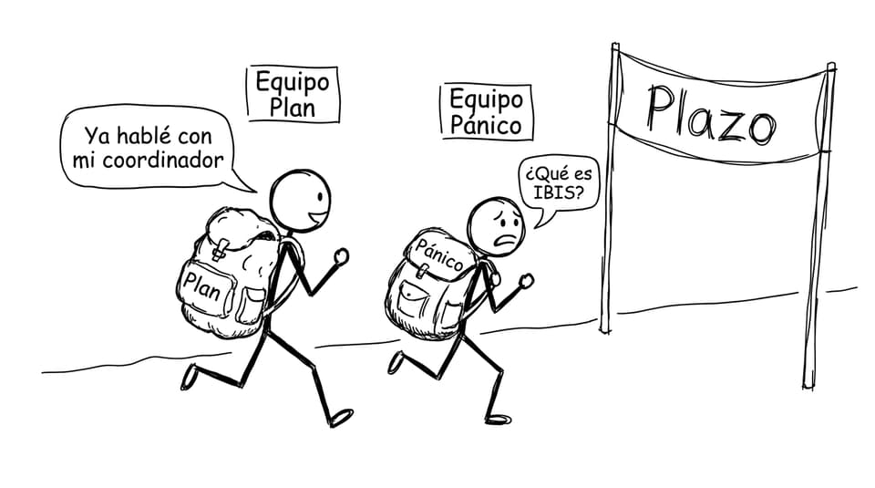 Cómic sobre plazos