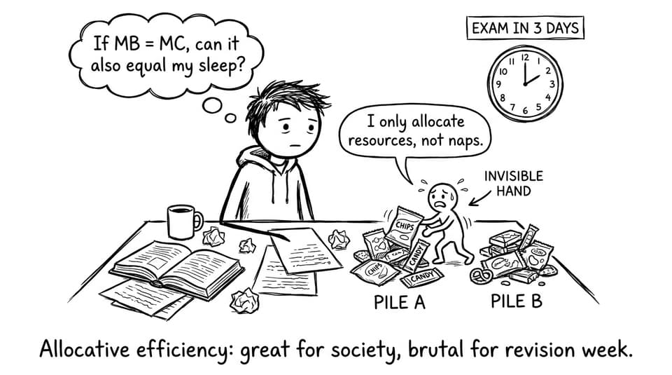 Allocative efficiency comic relief