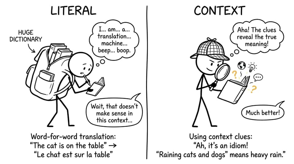 Literal vs context detective