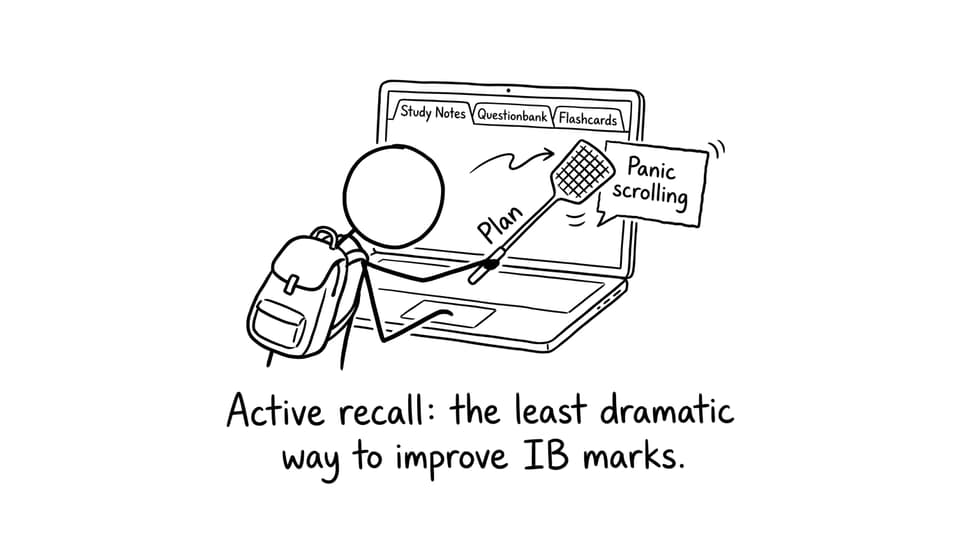 Active recall beats panic scrolling