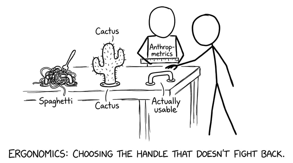 Silly handles: spaghetti vs cactus vs usable