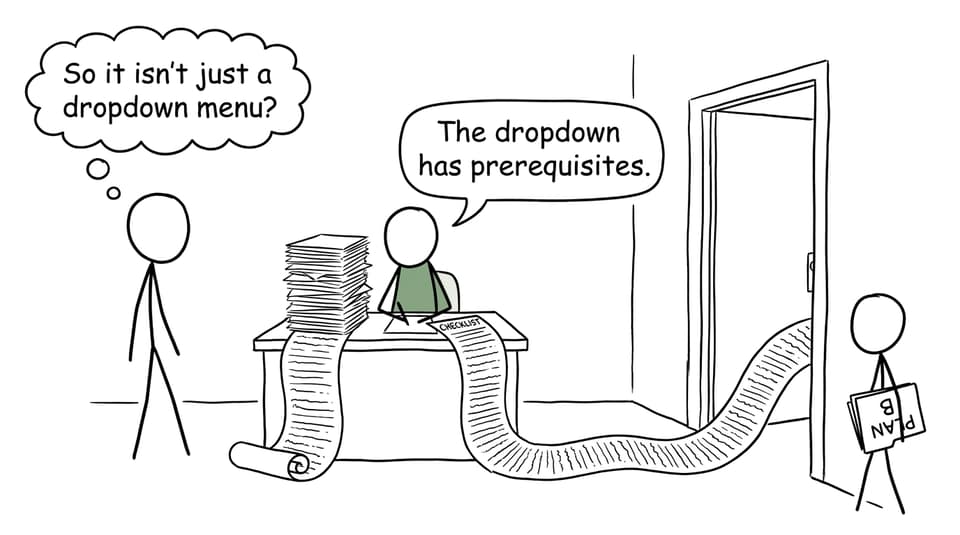 A school coordinator reveals that changing programmes is not just a dropdown menu