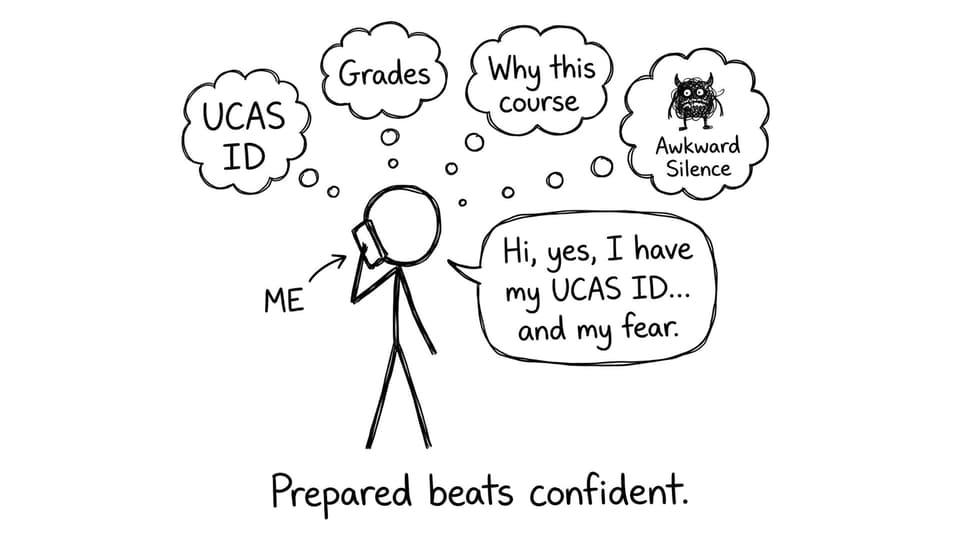 Prepared beats confident phone calls