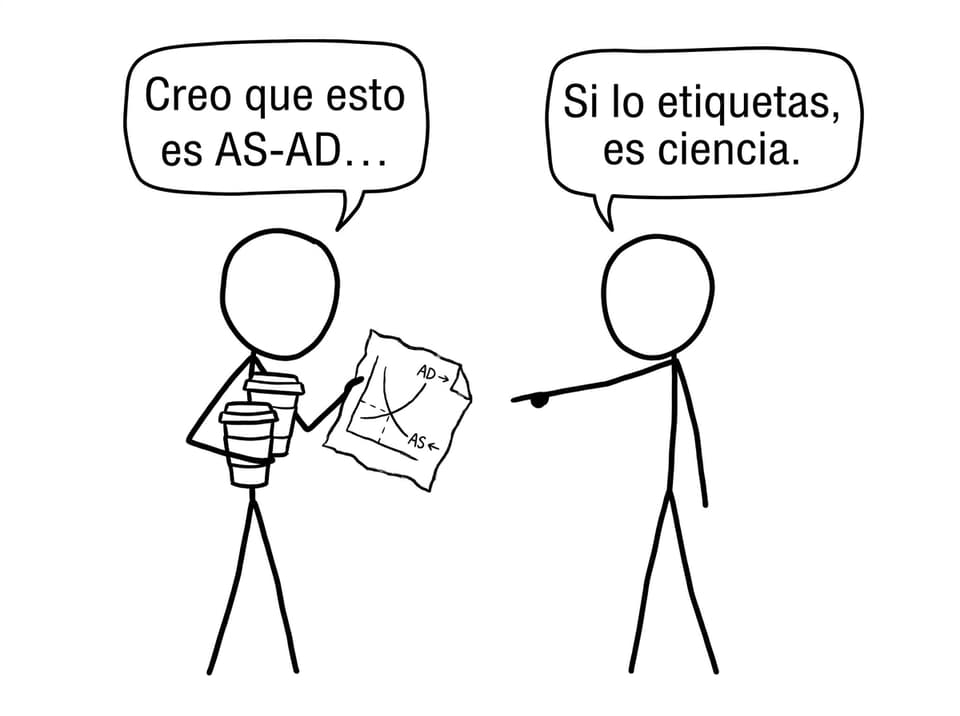 Estudiante con AS-AD en servilleta