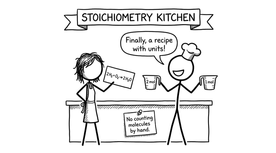Stoichiometry cooking show