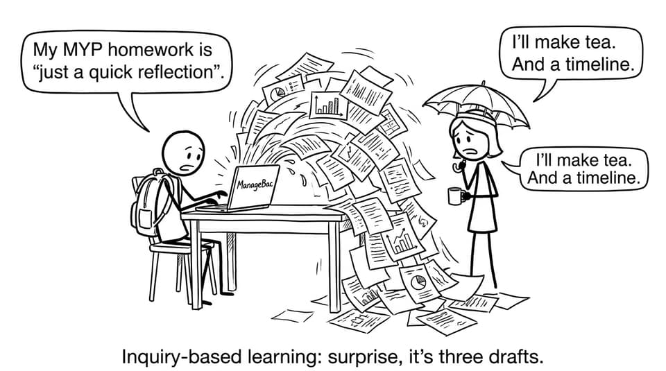 Inquiry-based learning: surprise, it's three drafts.
