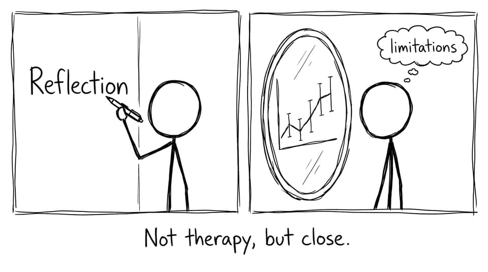 Reflection: not therapy, but close