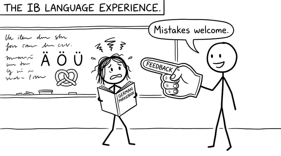A teacher making mistakes feel safe