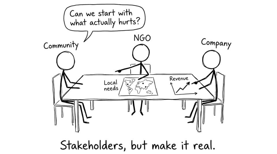 Stakeholders meeting joke