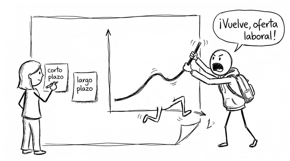 Comic: la curva se escapa