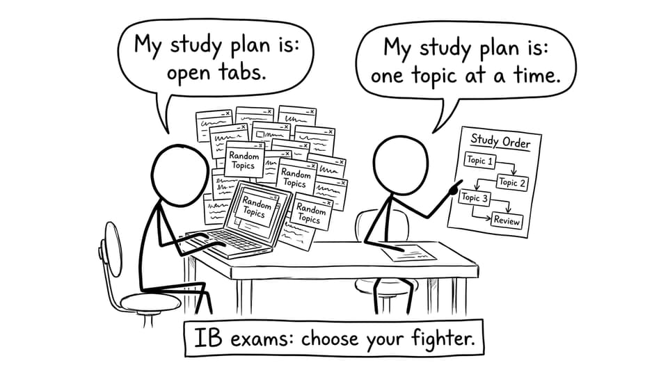 Comic about tabs vs a roadmap